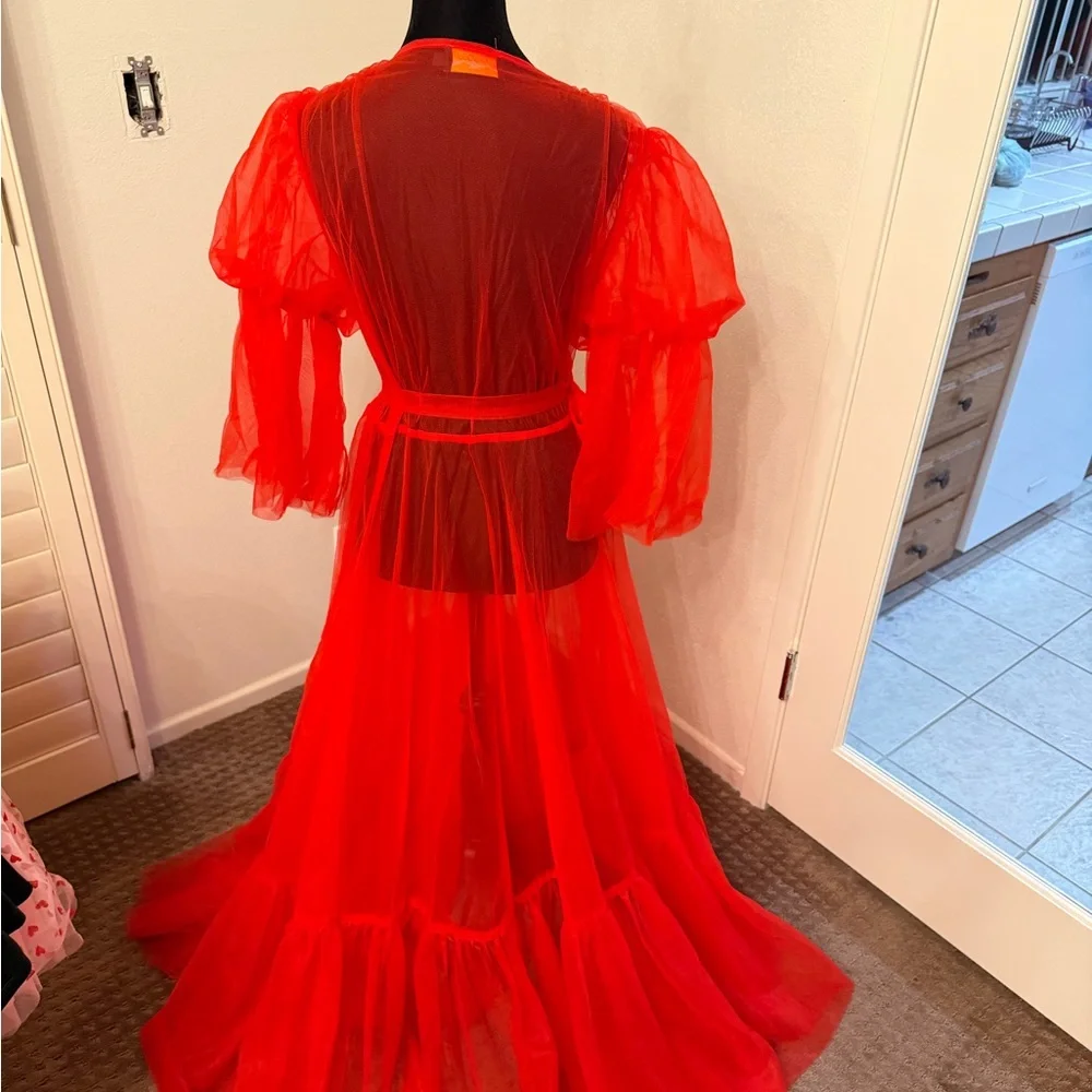 TIMELESS TEMPTRESS TULLE ROBE DRESS - Picture 8 of 16